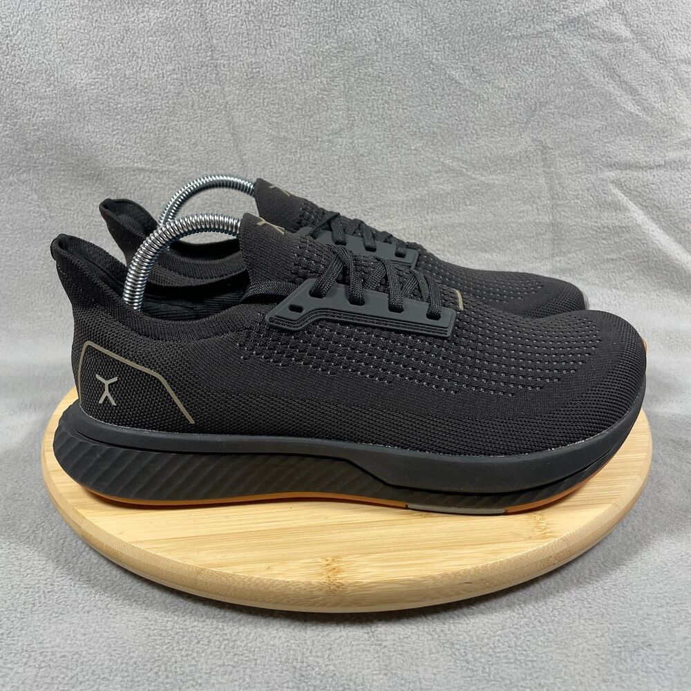 Flux Adapt Runner Mens Size 9.5 Running Athletic Walking Knit Shoes Black